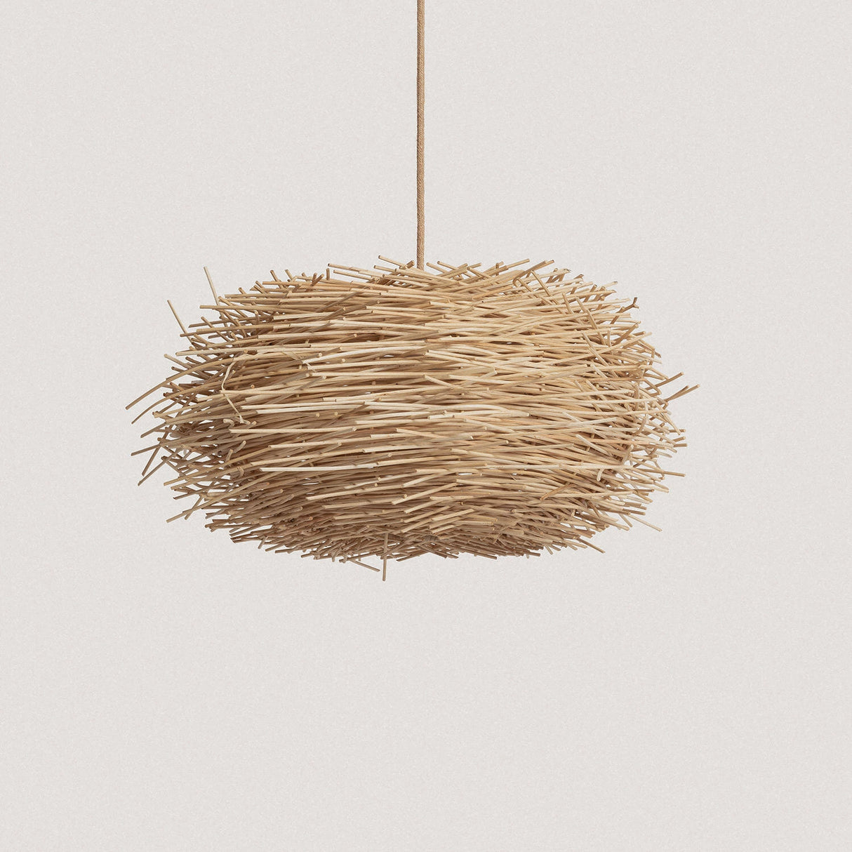 Hanglamp Rotan Nest e27 60 cm Birds