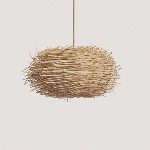 Hanglamp Rotan Nest e27 60 cm Birds