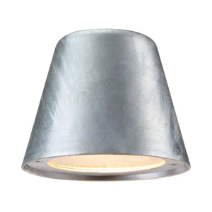 Buitenlamp downlighter gegalvaniseerd 'Aleria' modern wandlamp gu10 - FOIR