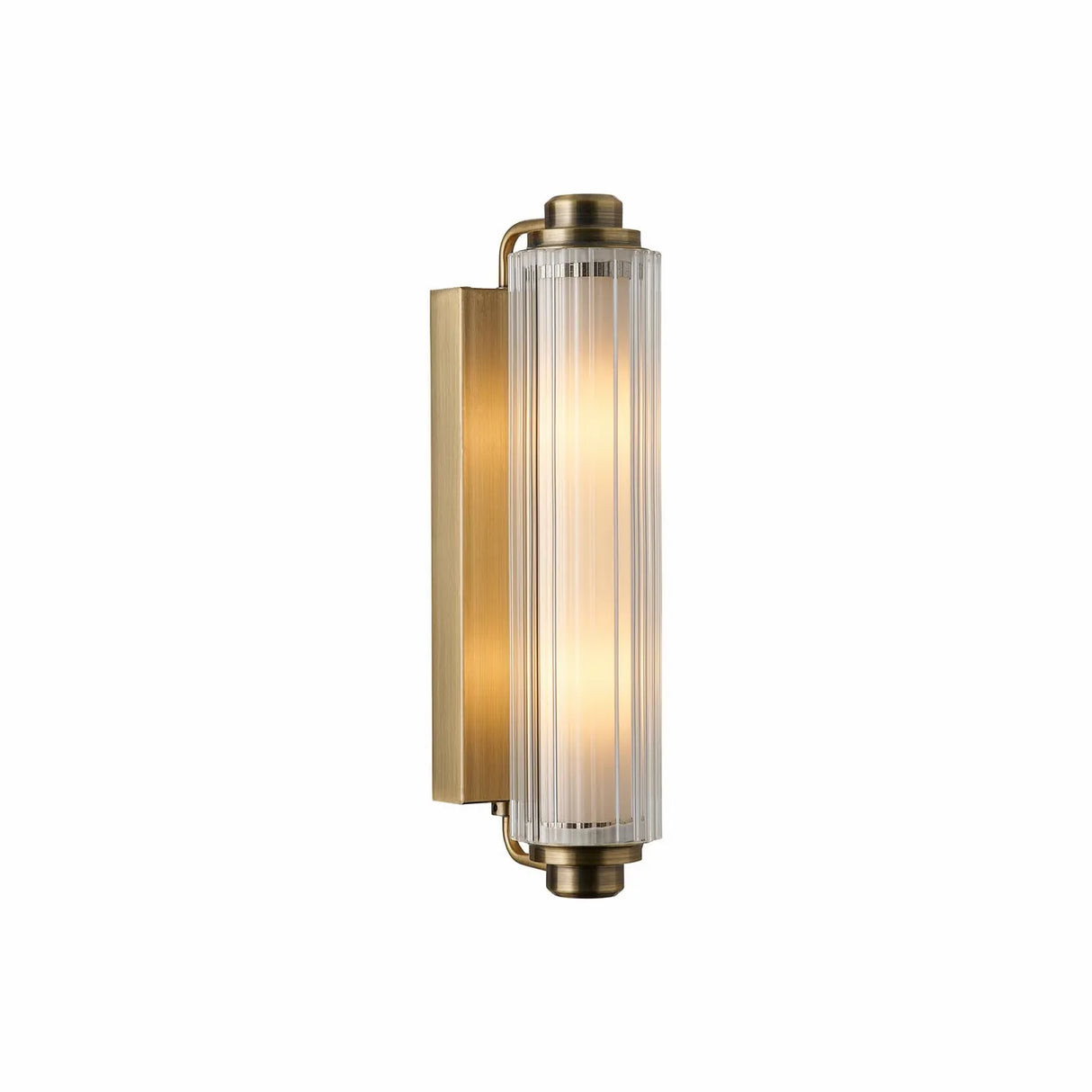 Wandlamp zwart badkamer 'Nimal' e14 spiegel verlichting 35 cm (kopie) - FOIR