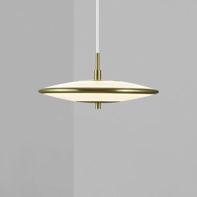 Hanglamp 'blanche 32' Design for the People geborsteld messing