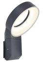 Buitenspot rond led lamp warm wit ring verlichting voor buiten. 