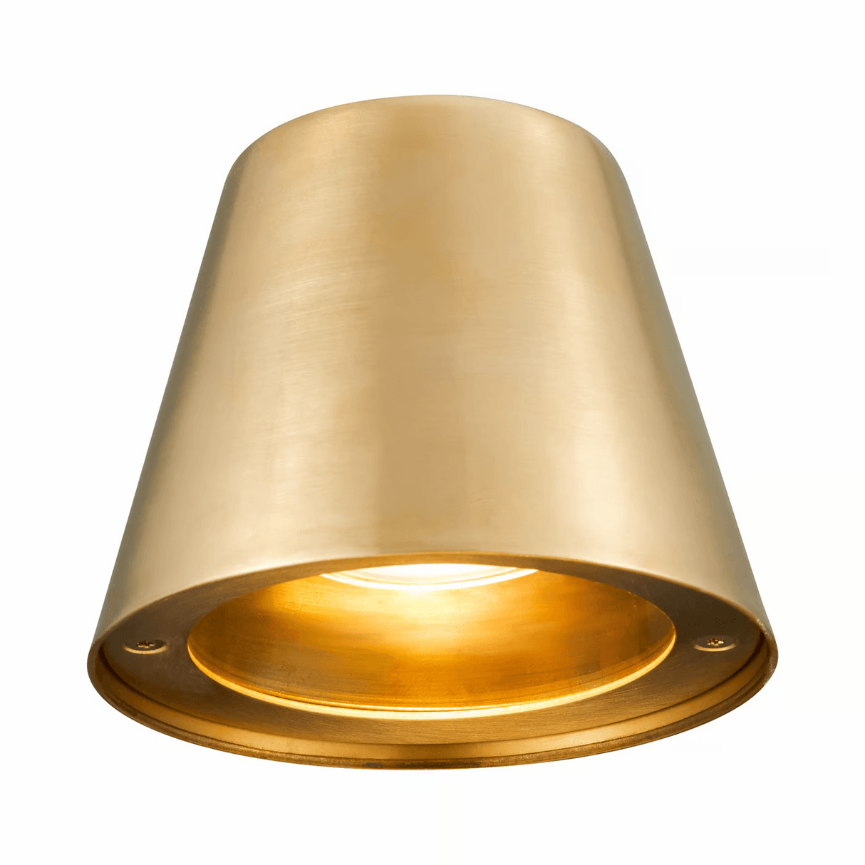 Buitenlamp messing downlighter 'Aleria' GU10 - FOIR