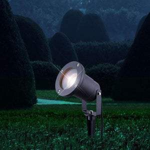 Buitenspot zwart staal tuinpad verlichting led 