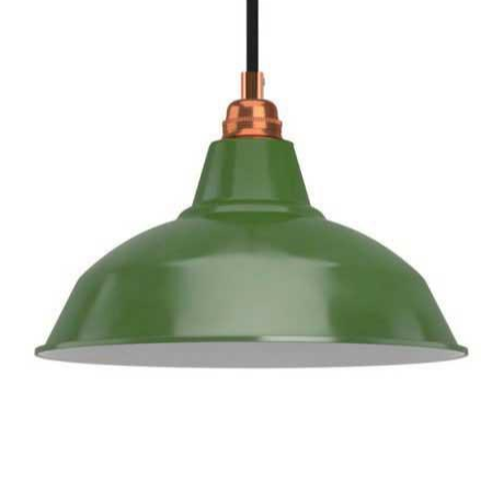 Lampenkap industrieel 'Harbour' gat E27 fitting 30 cm