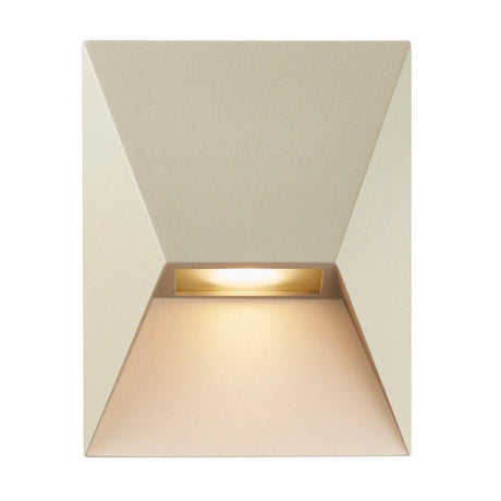 Gu10 fitting wandlamp nordlux design zandkleurig 