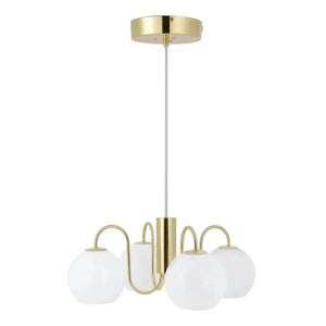 2312543035 hanglamp messing opaalglas e14 fitting nordlux franca 