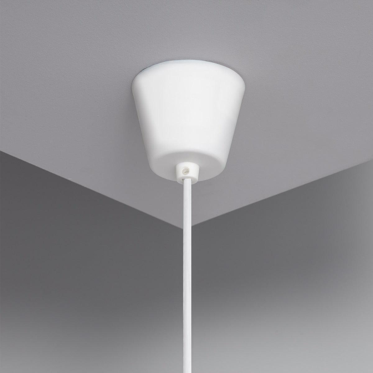 Hanglamp modern 'Kapu' modern e27 fitting gevlochten groot 400mm - FOIR