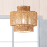 Hanglamp modern 'Kenia' E27 fitting modern touw hanglamp 40 cm