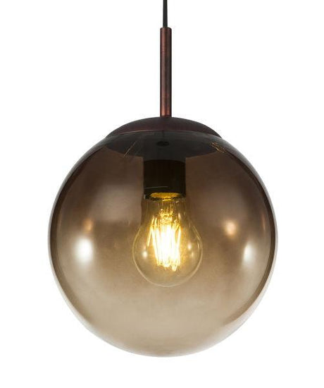 Glas bol hanglamp modern E27 fitting modern 