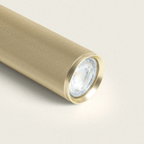 Hanglamp metaal goud gefreesd 'Luminex' gu10 downlighter led