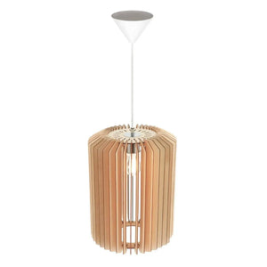 Hanglamp hout open 'Asti' Nordlux 30 E27 30 cm - FOIR