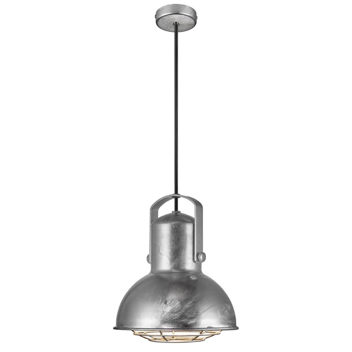 Gegalvaniseerde industriele hanglamp met E27 fitting 'Nordlux Porter 21' - FOIR