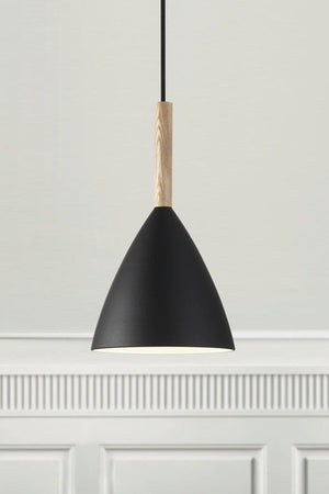 Hanglamp metaal hout modern 10 Nordlux pure