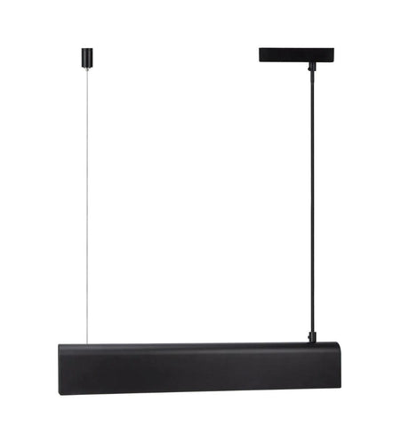 hanglamp zwart metaal en LED dimbaar 