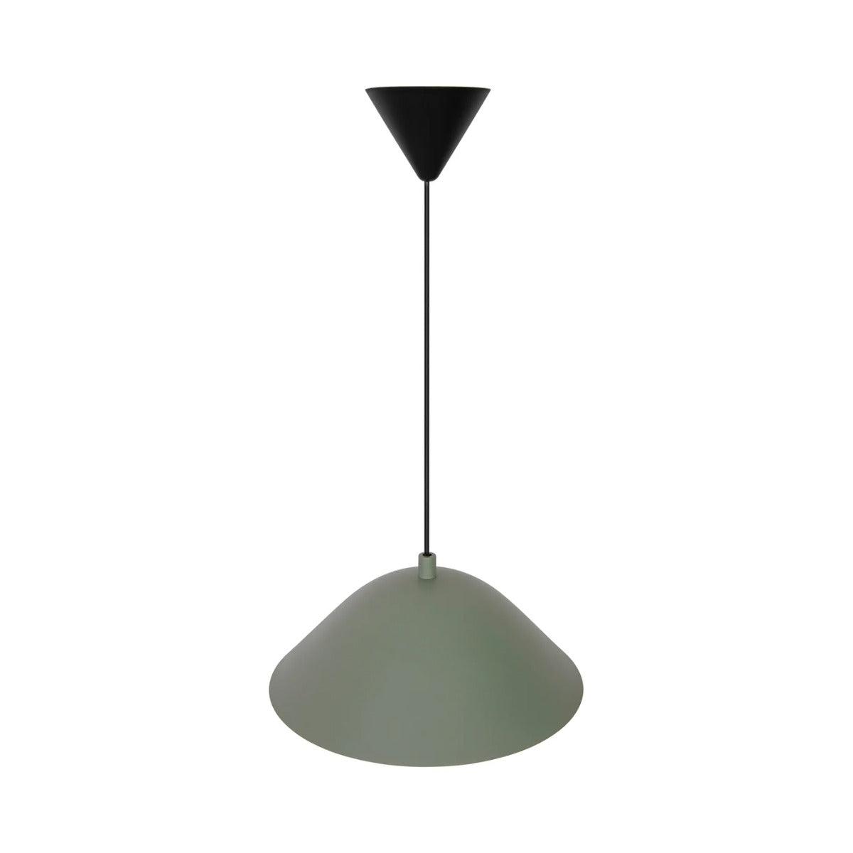 Groene hanglamp met E27 fitting 'Freya' 35 cm - FOIR