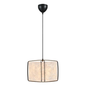 hanglamp slaapkamer e27 fitting papier en metaal 2326273