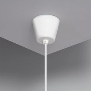 Hanglamp gevlochten 'Touw' bruin modern E27 fitting touw modern 270mm - FOIR