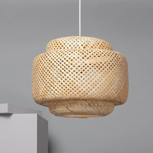 Rotan hanglamp met e27 fitting