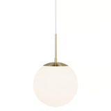 Nordlux grant hanglamp messing en opaalglas met e27 fitting 2010563035 5704924001116 2100562