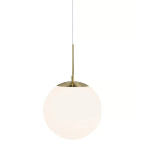 Nordlux grant hanglamp messing en opaalglas met e27 fitting 2010563035 5704924001116 2100562