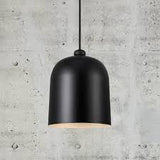 Hanglamp zwart 'Angle' E27 dimbaar warm wit zwart 20 cm DFTP