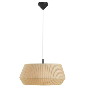 hanglamp stoffen kap e27 fitting Nordlux dicte led lamp e27 