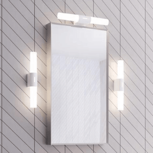 Witte LED wandlamp badkamer Nordlux Helva 42 cm - FOIR