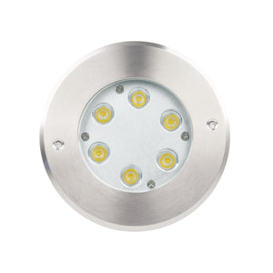 Grondspot led lamp 'Indi' rond led lamp 6W inbouwspot IP67