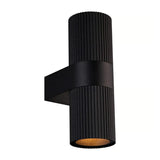 Wandlamp mat zwart gu10 fitting kyklop gu10 fittingen 