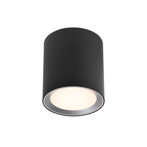 2110670103 5704924007330 2160538 led plafondlamp nordlux landon designverlichting zwart 