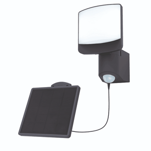 Solar wandlamp led en pirsensor lutec 6925701345 6939412010649