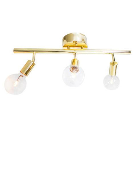 Plafondlamp messing met e27 fittingen design by rydens row 7391741001627 