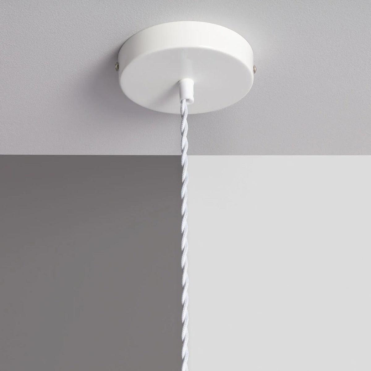 Hanglamp opaalglazen bol & hout E14 fitting 'Steffen'