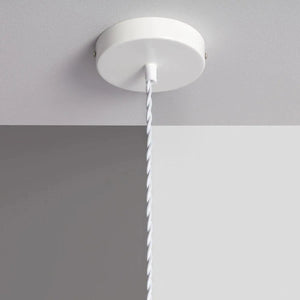 Hanglamp opaalglazen bol & hout E14 fitting 'Steffen' - FOIR