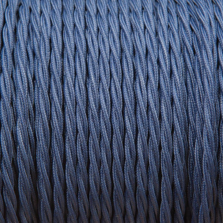 Navy blauw elektriciteit kabel