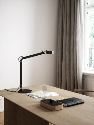 Bureaulamp zwart Nobu Design tafel of wandlamp ingebouwde LED