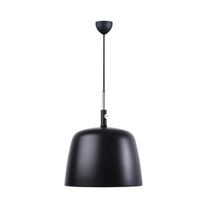 Zwarte hanglamp met ingebouwde LED lichtbron 'Norbi 30' DFTP