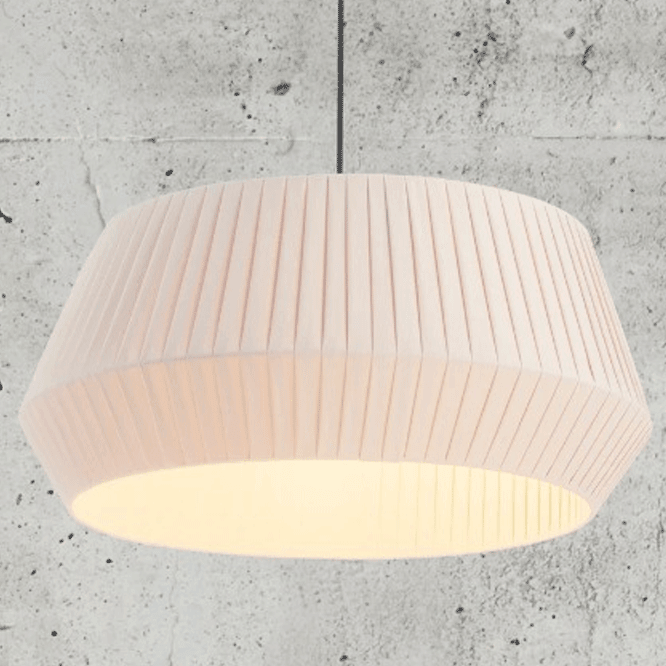 Hanglamp stoffen kap e27 fitting Nordlux dicte hanglamp stoffen kap beige 