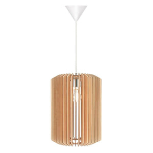 Hanglamp hout open 'Asti' Nordlux 30 E27 30 cm - FOIR