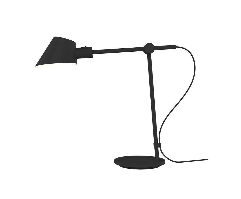 Tafellamp zwart 'Stay' long led lamp met USB modern 68 cm DFTP