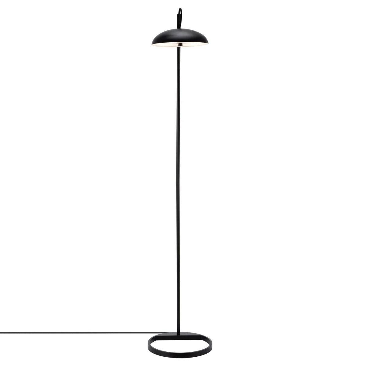 DFTP vloerlamp zwart schakelaar g9 fitting nordlux versale 