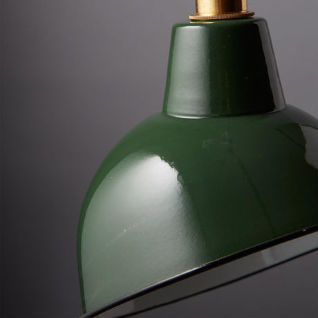 Groene Nostalgia lights lampenkap E27 fitting