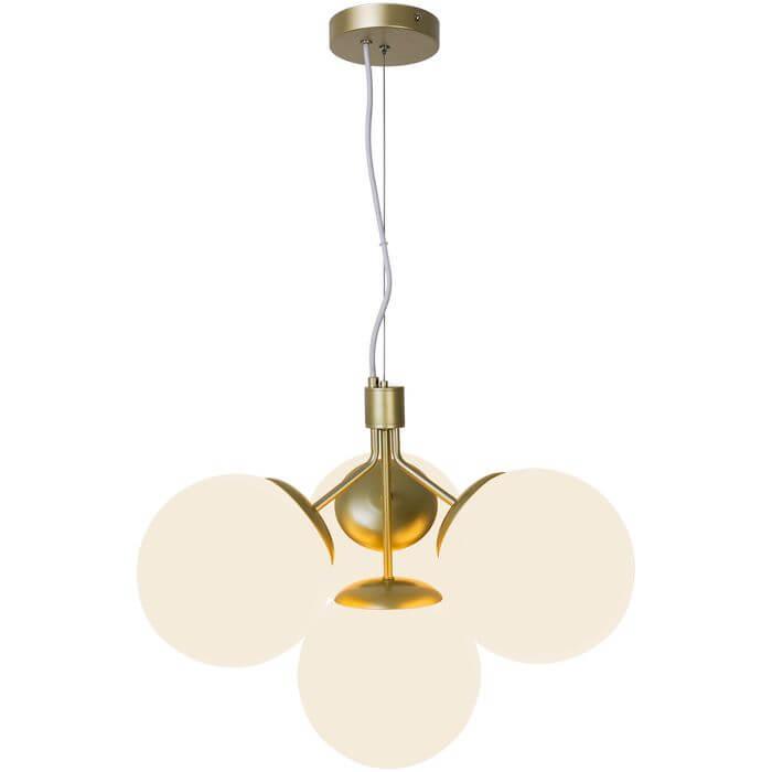 Grote hanglamp bollen opaal glas e27 fitting modern Nordlux ivona