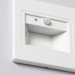 Trapverlichting met sensor 'Karel' PIR inbouw 3 kleuren 1,5W led wit modern - FOIR