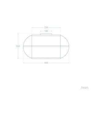 Plafondlamp bamboe 400mm E27 fitting rond 'Geoffrey' - FOIR