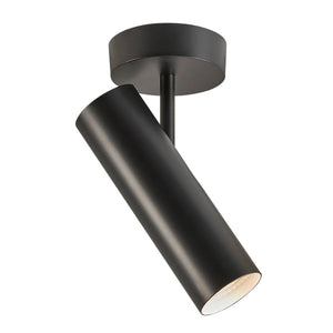 Zwarte verstelbare plafondlamp met GU10 fitting MIB DFTP