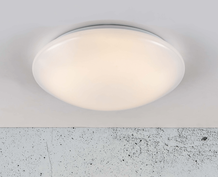 Plafondlamp met sensor en LED lichtbron 'Montone 25' Nordlux wit 14W warm wit 2700K 280mm - FOIR