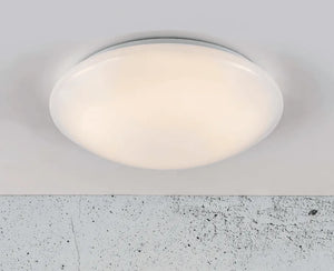 Plafondlamp met sensor en LED lichtbron 'Montone 25' Nordlux wit 14W warm wit 2700K 280mm - FOIR