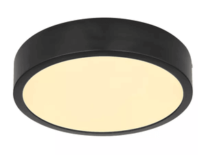 Ronde plafondlamp LED zwart  globo lighting 12368-15 9007371413140 